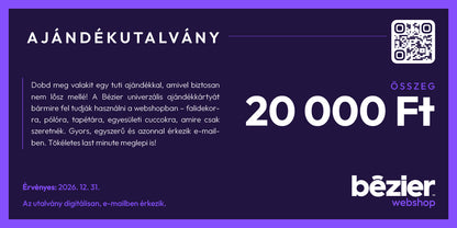 bēzier™ - ajándékutalvány